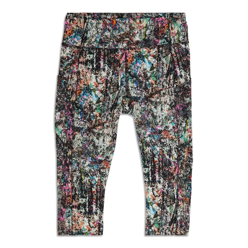 Fast And Free High Rise Crop - Resale Polished Women's Silk