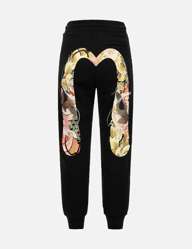 Tattoo Koi Daicock Print Sweatpants Streetwear Style for 