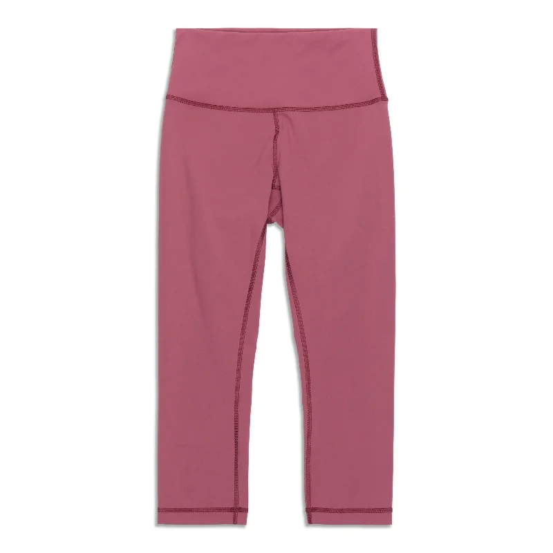 Wunder Under High Rise Crop - Resale Classic Women's Pin - striped