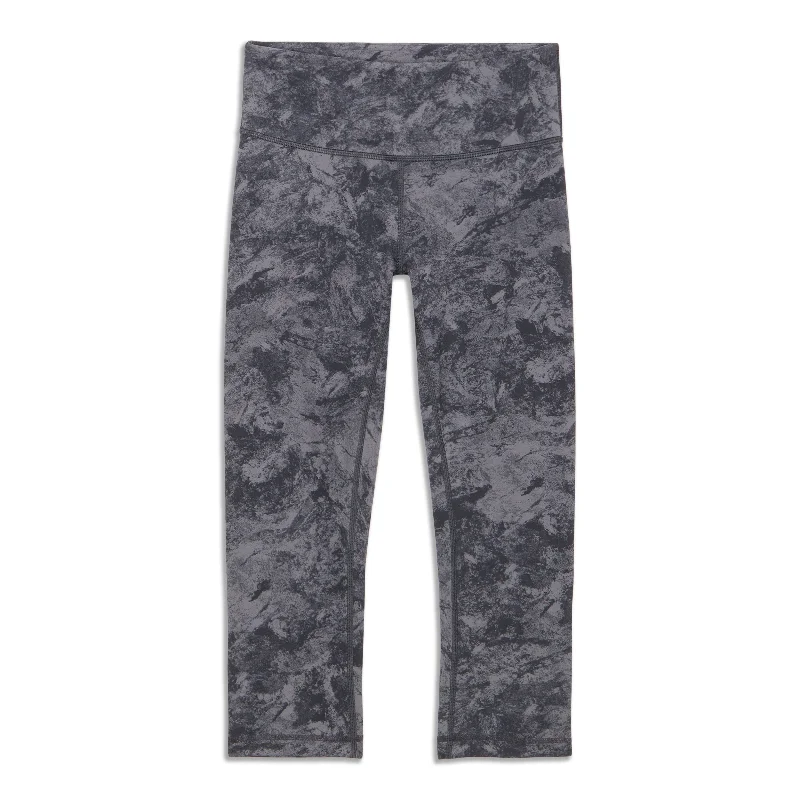 Wunder Under Mid Rise Crop - Resale Casual Women's Loose - fitting