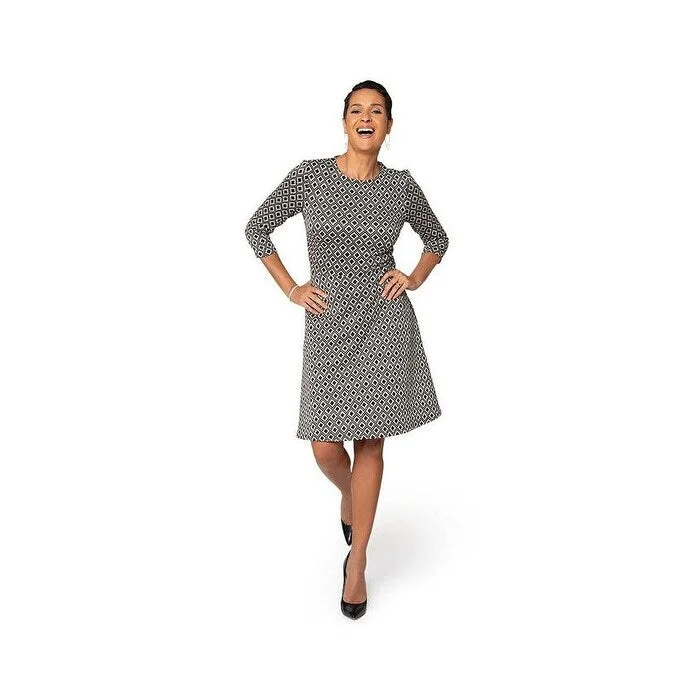 Leota Women's Katherine Dress Gray Size Small