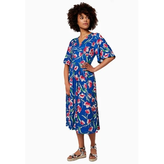 Leota Women's Zoe In Wild Tulip Dresss Blue