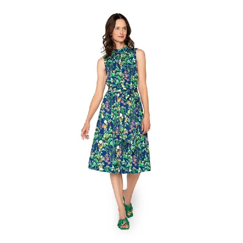 Leota's Women Mindy Dress Butterfly Meadow Navy