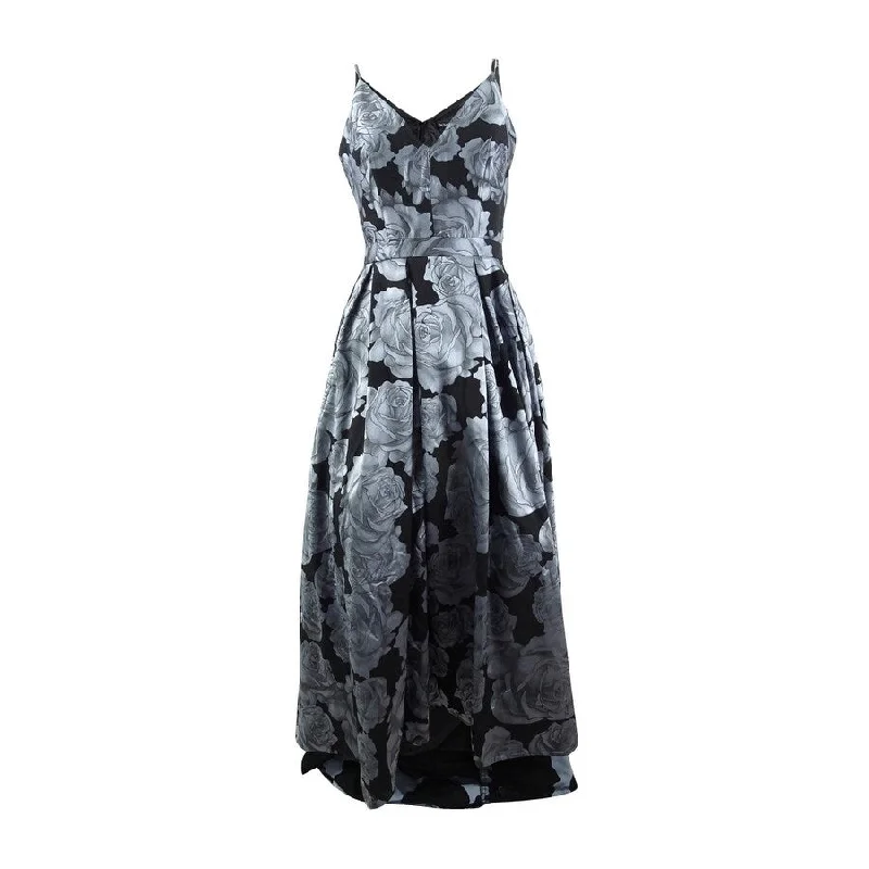 Xscape Women's Floral-Print Gown