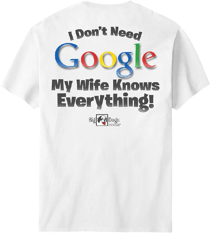 I Do Not Need Google T-Shirt