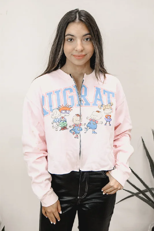 Rugrats Long Sleeve Zipper Crop