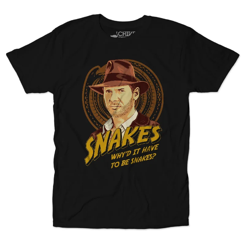 Why'd It Have To Be Snakes Unisex Tee