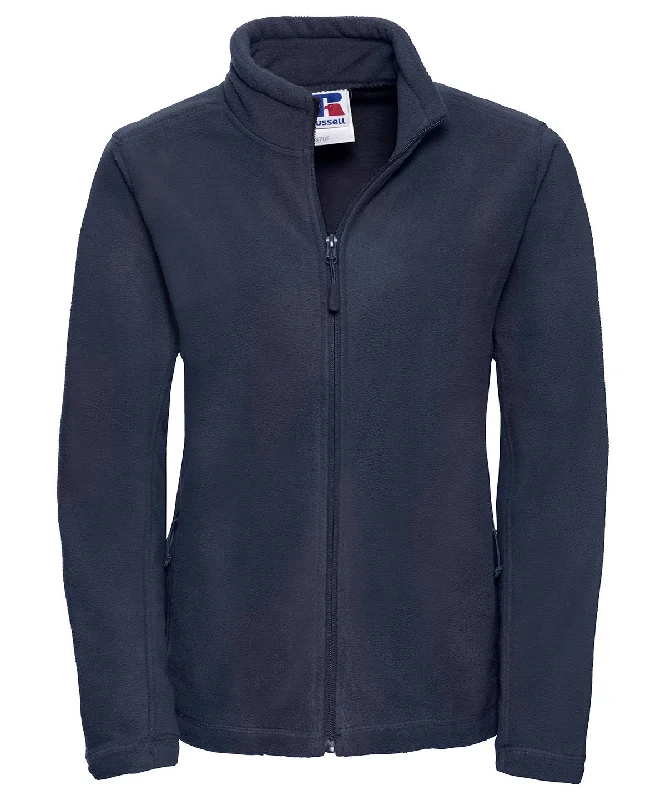 French Navy - Women's full-zip outdoor fleece Cool Women's Skate