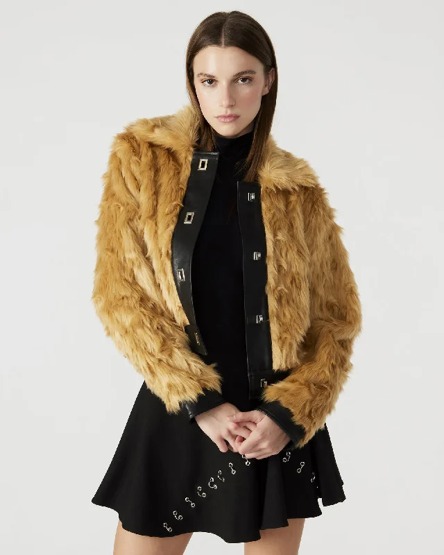 NIMBA JACKET KHAKI Luxurious Women's High -  end