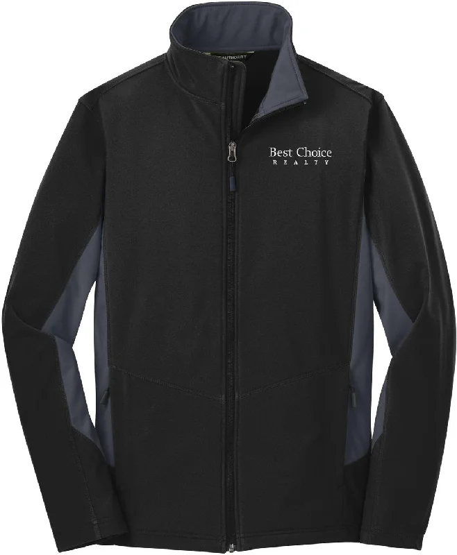 Port Authority Core Colorblock Soft Shell Jacket Disco
