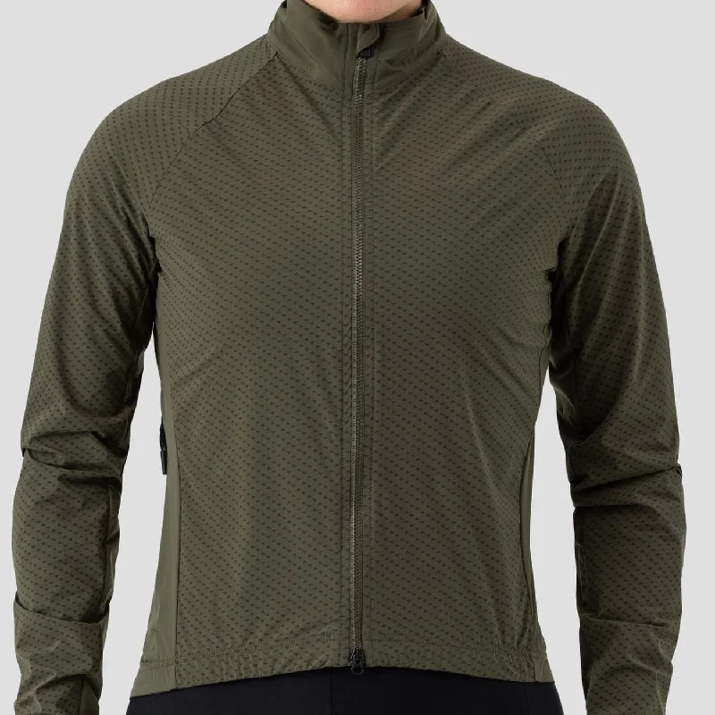 Women's Micro Climate Jacket - Olive Polished Women's Silk