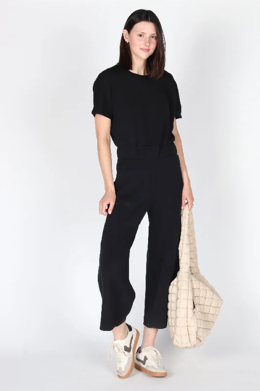 Aire Crop Wide Leg Jumpsuit Business