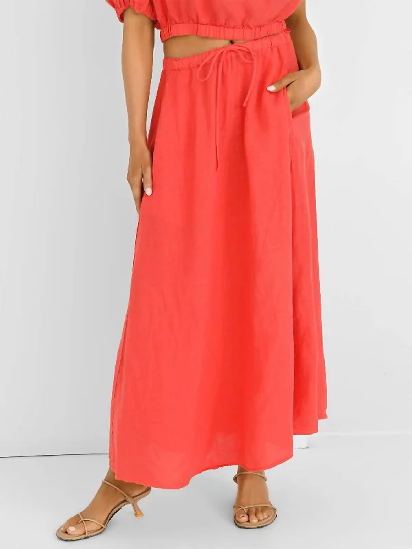 Bailey Skirt In Kiss Practical Women's Quick - dry