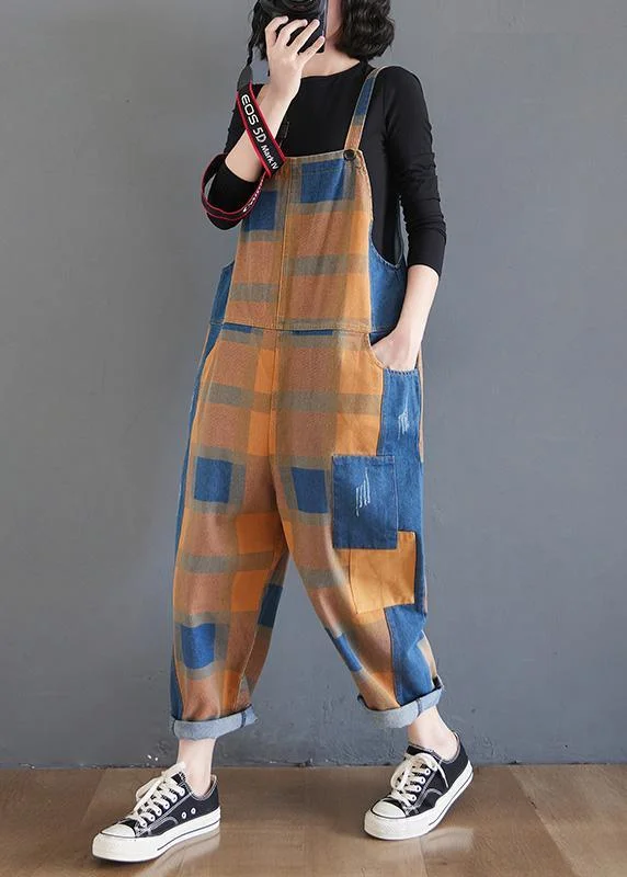 Modern Spring Chothes Spring fashion Plaid Shape Jumpsuit Pants Trousers Cozy Women's Winter Modern Spring Chothes Spring fashion Plaid Shape Jumpsuit Pants Trousers Cozy Women's Winter