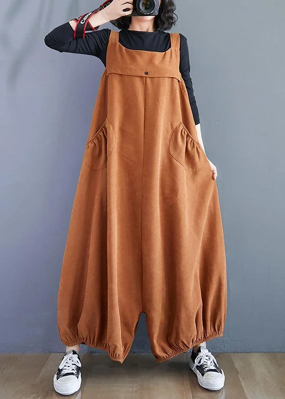 Organic Springpants stylish Brown Gifts jumpsuit pantsJeans Sustainable Organic