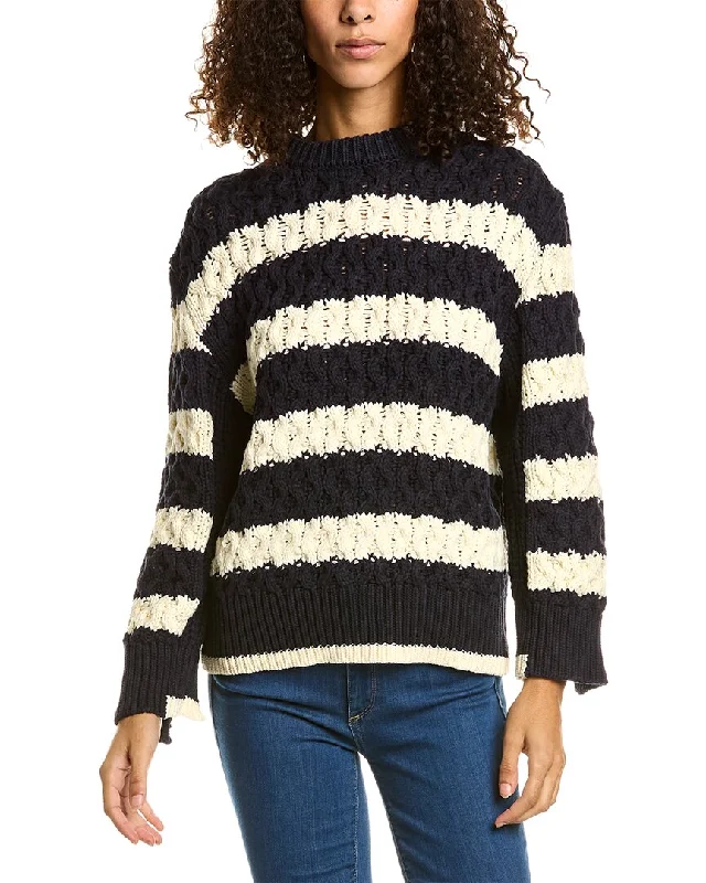 70/21 Cable Knit Sweater Trendy Women's 